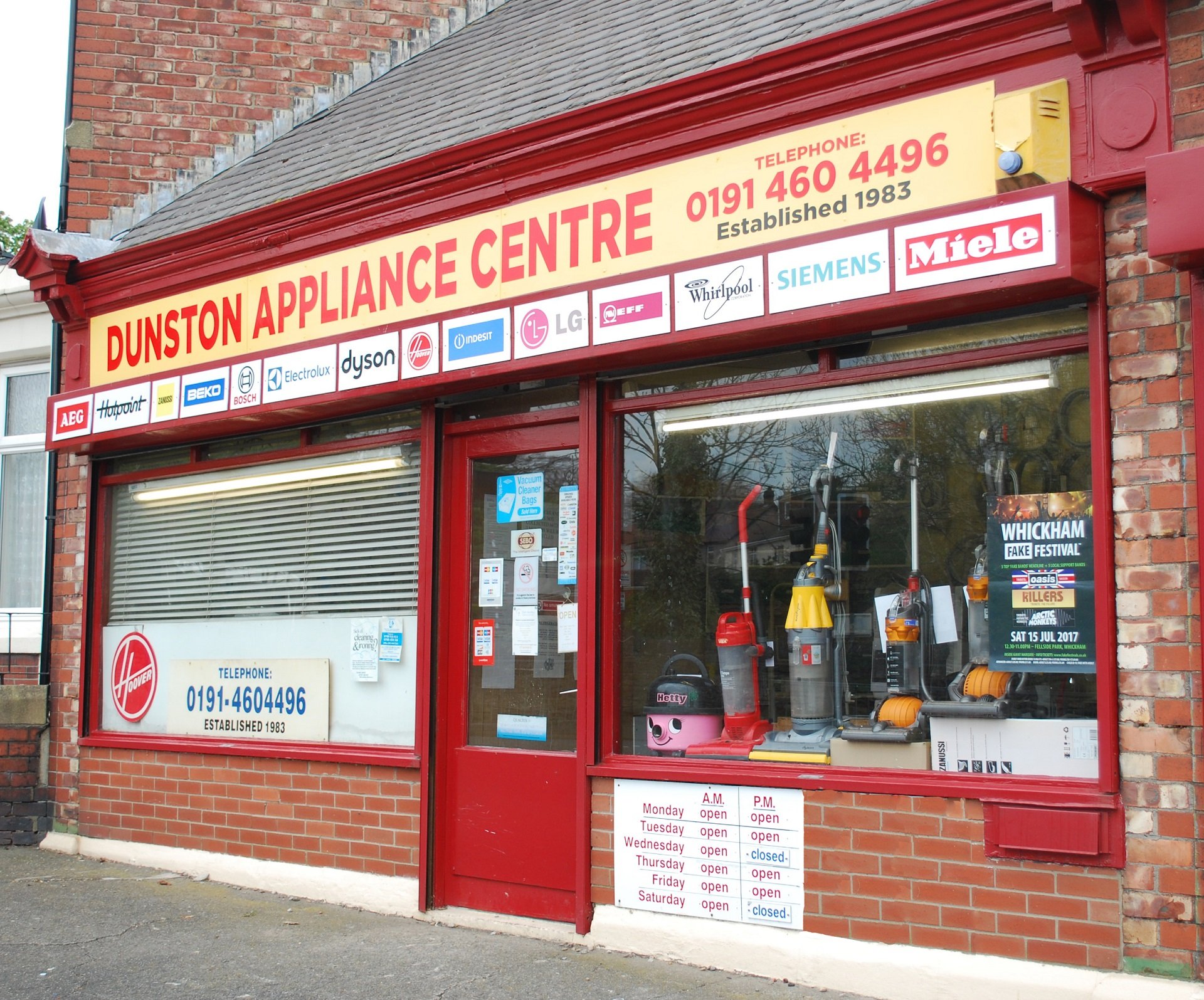 Dryer repairs by the experts in Gateshead